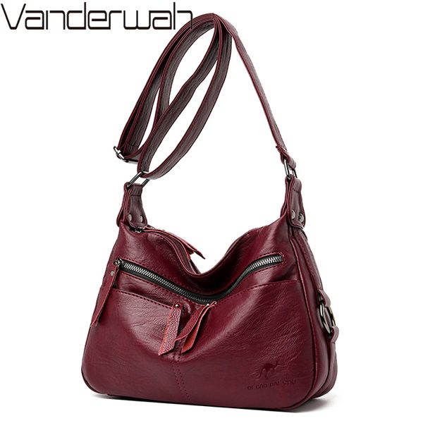 women soft leather handbags vintage female shoulder bag solid small crossbody bags for women 2020 messenger bag bolsas
women soft leather handbags vintage female shoulder bag solid small crossbody bags for women 2020 messenger bag bolsas