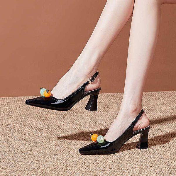 women pumps genuine leather slingbacks shoes party pumps spring summer high heels new arrival fashion 2020 shoes woman, Black
women pumps genuine leather slingbacks shoes party pumps spring summer high heels new arrival fashion 2020 shoes woman, Black