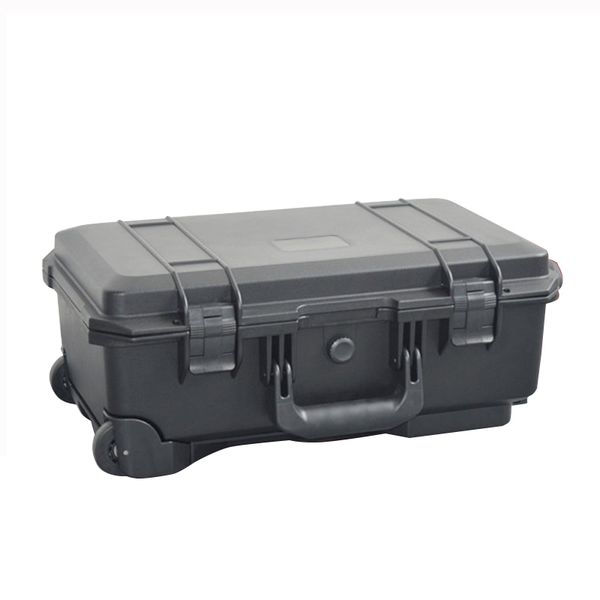 sq5129 portable blow molded waterproof plastic tool flight cases with foam