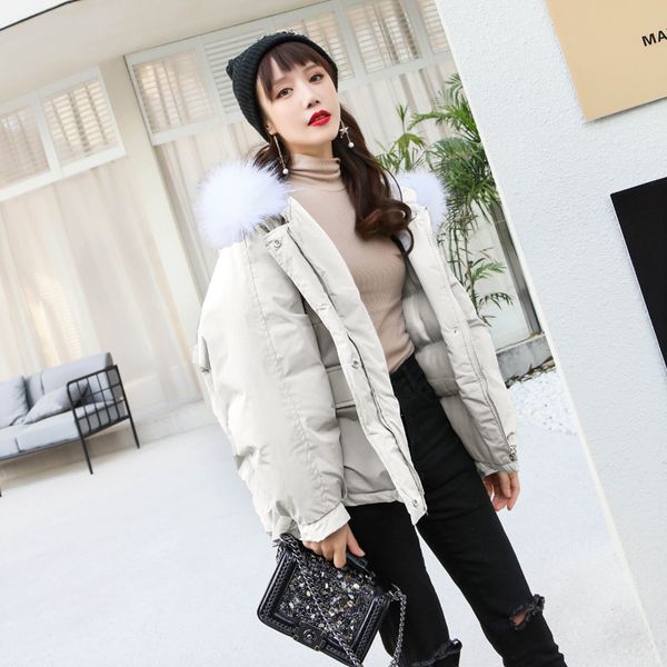 casual solid loose woman short winter jackets cotton hooded female padded jacket pockets fur collar parkas mujer invierno 2018, Tan;black
casual solid loose woman short winter jackets cotton hooded female padded jacket pockets fur collar parkas mujer invierno 2018, Tan;black