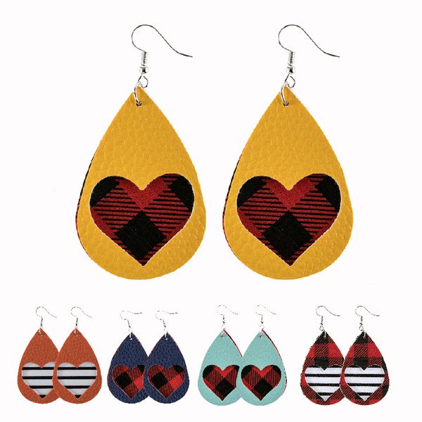 s1207 fashion jewelry double layer pu leather earrings heart hollow out faux leather dangle earrings, Silver
s1207 fashion jewelry double layer pu leather earrings heart hollow out faux leather dangle earrings, Silver