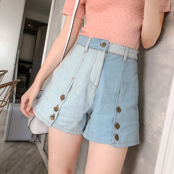 vintage high waist 2019 summer female high waist shorts denim blue shorts women casual pocket jeans
vintage high waist 2019 summer female high waist shorts denim blue shorts women casual pocket jeans