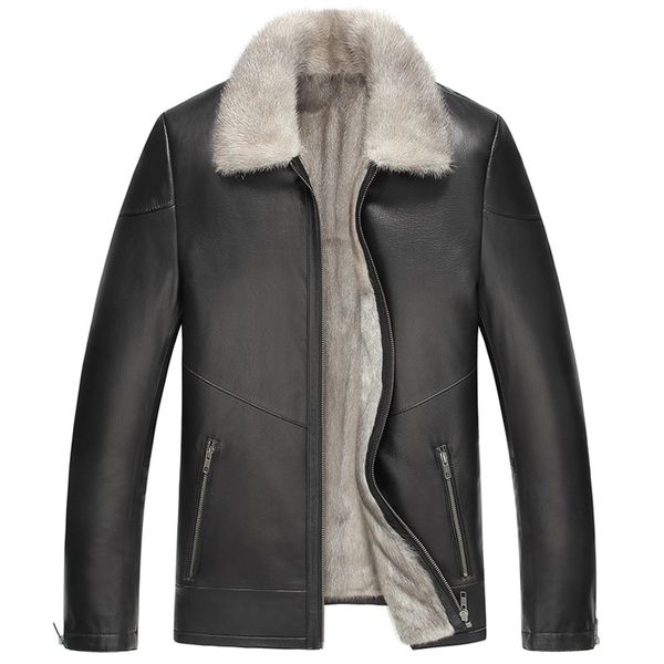 genuine leather jacket men natural coat winter jacket men luxury cow leather jackets chaqueta lsy069068 my1444, Black
genuine leather jacket men natural coat winter jacket men luxury cow leather jackets chaqueta lsy069068 my1444, Black