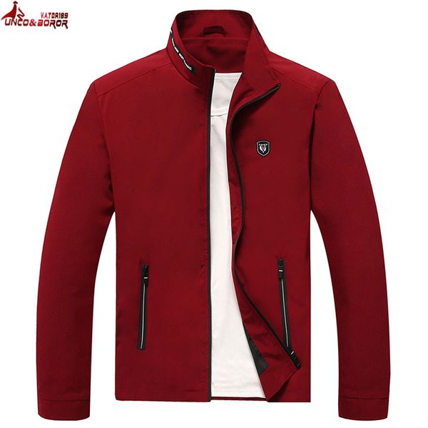 new casual men`s bomber jacket spring autumn outerwear mandarin sportswear male thin jacket fitness for men jackets and coats, Black;brown
new casual men`s bomber jacket spring autumn outerwear mandarin sportswear male thin jacket fitness for men jackets and coats, Black;brown