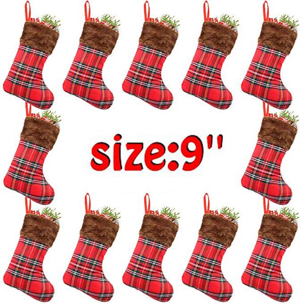 christmas stockings set small rustic felt red plaid xmas stockings gift card bags holders christmas tree decorations xmas party ornament
christmas stockings set small rustic felt red plaid xmas stockings gift card bags holders christmas tree decorations xmas party ornament