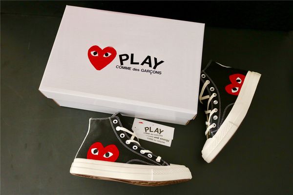 new cdg play chuck all 70s stars hi classic cdgs canvas big eyes star mens women casual shoes fashion designer sneakers 36-44, Black
new cdg play chuck all 70s stars hi classic cdgs canvas big eyes star mens women casual shoes fashion designer sneakers 36-44, Black
