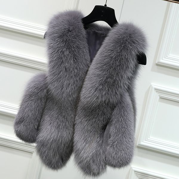 vetement 2019 vetement women's short faux fur coat femme jackets vest fluffy vests artificial fur fake gilet zm34, Black
vetement 2019 vetement women's short faux fur coat femme jackets vest fluffy vests artificial fur fake gilet zm34, Black