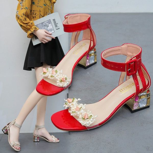sandals female 2020 summer new open toe belt buckle with wild roman sandals fashion fairy style flower z940, Black
sandals female 2020 summer new open toe belt buckle with wild roman sandals fashion fairy style flower z940, Black