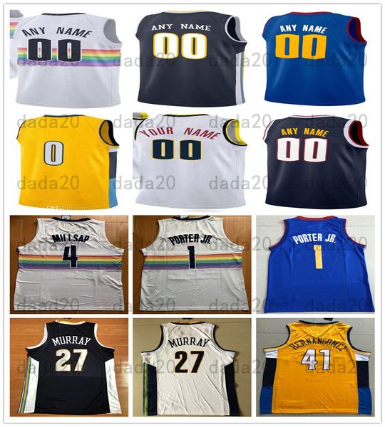 custom printed jerami grant paul 4 millsap nikola 15 jokic jamal 27 murray michael 1 porter jr. juancho 41 hernangomez gary harris jersey, Black
custom printed jerami grant paul 4 millsap nikola 15 jokic jamal 27 murray michael 1 porter jr. juancho 41 hernangomez gary harris jersey, Black