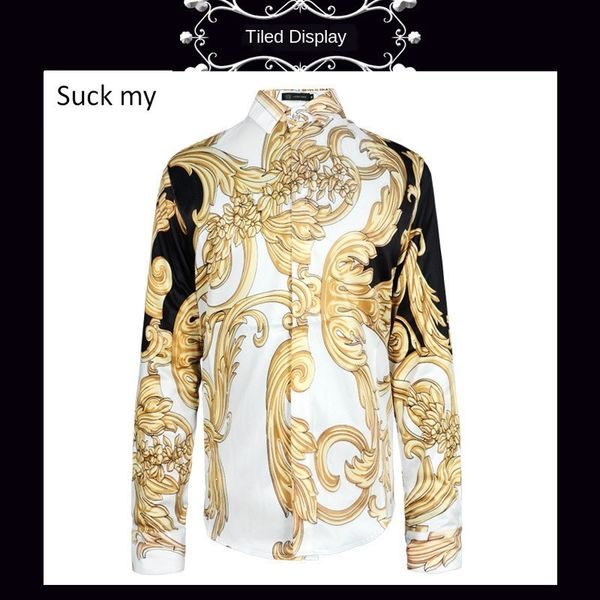мужская дизайнерская стильная подиум 3d цифровая печать рубашка с длинным рукавом высокого класса атмосфера цветок повседневные и женские ру, White;black
мужская дизайнерская стильная подиум 3d цифровая печать рубашка с длинным рукавом высокого класса атмосфера цветок повседневные и женские ру, White;black