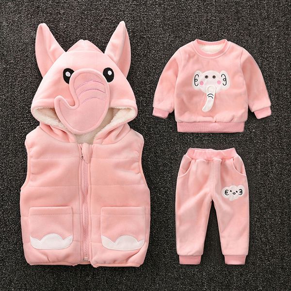 new baby clothes three-piece baby-year-old flannel warm three-piece suit factory wholesale, Blue
new baby clothes three-piece baby-year-old flannel warm three-piece suit factory wholesale, Blue