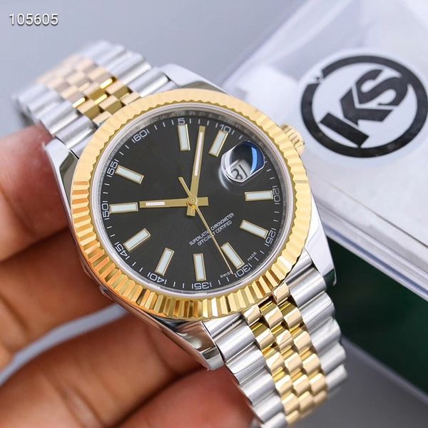 ks new designer watches luxury watch 41mm blue crystal 2836 automatic watch movement diamond watch orologio di lusso luxury mens watches, Slivery;brown
ks new designer watches luxury watch 41mm blue crystal 2836 automatic watch movement diamond watch orologio di lusso luxury mens watches, Slivery;brown