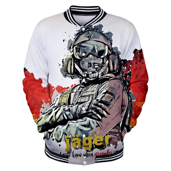new 3d baseball jacket fashion six siege printed men women hoodie sweatshirt casual long sleeve 3d hoodies jackets coats, Black;brown
new 3d baseball jacket fashion six siege printed men women hoodie sweatshirt casual long sleeve 3d hoodies jackets coats, Black;brown