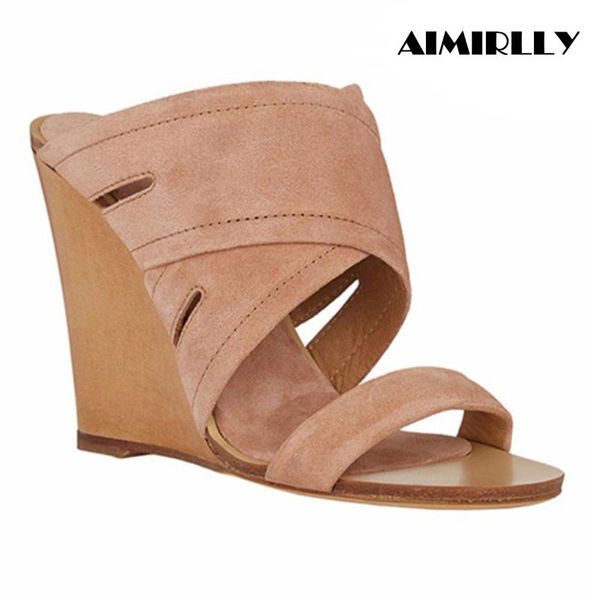 new women wedge heel mules sandals slippers slip on comfortable summer shoes wholesale us size 4-15.5, Black
new women wedge heel mules sandals slippers slip on comfortable summer shoes wholesale us size 4-15.5, Black