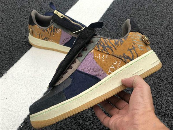 2019 foring 1 one velvet multi color stitching zipper ts yy travis running shoes for men sports trainer women forced designer shoes
2019 foring 1 one velvet multi color stitching zipper ts yy travis running shoes for men sports trainer women forced designer shoes