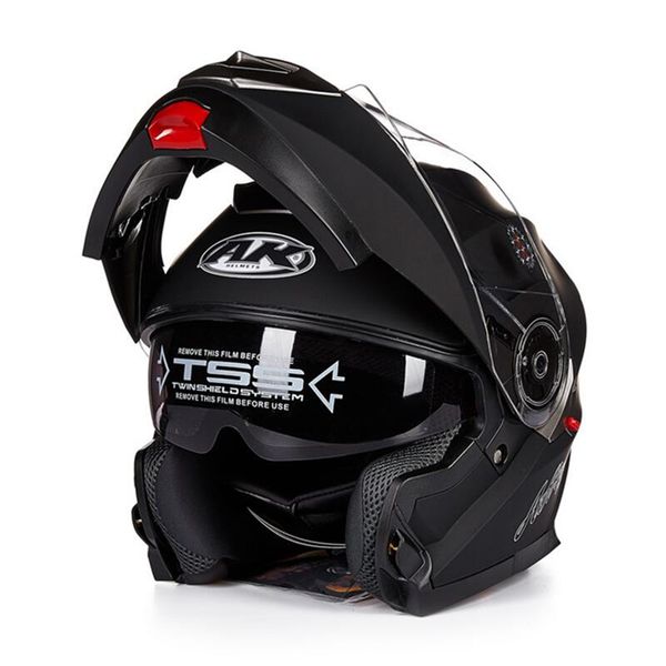

sales safe full face helmet motorcycle helmet flip up modular with inner sun visor capacete casco casque moto