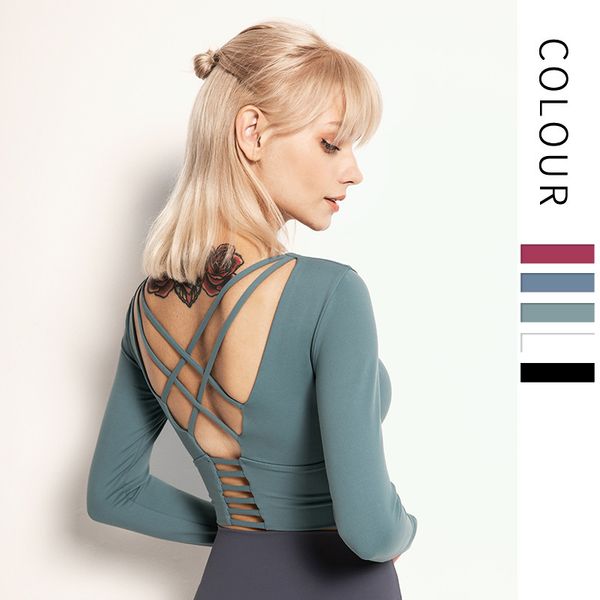women back straps gym yoga crop yoga shirts long sleeve training thumb holes solid quick dry breathable gym fitness top, White;red
women back straps gym yoga crop yoga shirts long sleeve training thumb holes solid quick dry breathable gym fitness top, White;red