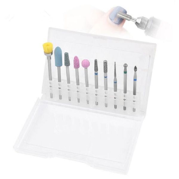 10pcs/set nail grinding head set grinding machine polishing tool nail drill bits set electric manicure machine accessories
10pcs/set nail grinding head set grinding machine polishing tool nail drill bits set electric manicure machine accessories