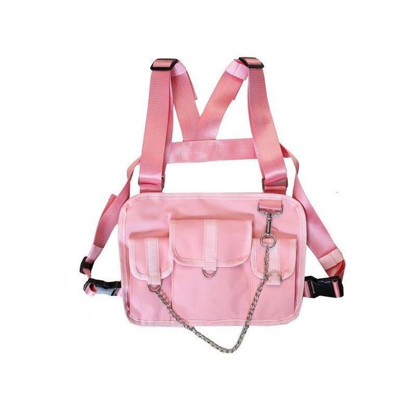 hip-hop chest bag fashion streetwear design vest pocket chest belt handsome accesssry y200520, Black;brown
hip-hop chest bag fashion streetwear design vest pocket chest belt handsome accesssry y200520, Black;brown