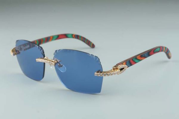 2019 style diamonds design t3524018-4 micro cutting lenses sunglasses, natural peacock wooden temples glasses, size: 18-135mm, White;black
2019 style diamonds design t3524018-4 micro cutting lenses sunglasses, natural peacock wooden temples glasses, size: 18-135mm, White;black
