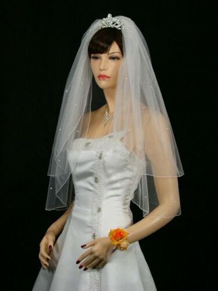 new popular white ivory champagne red pink black purple bridal veils two-layer pencil edge elegant hip length sequin wedding veils
new popular white ivory champagne red pink black purple bridal veils two-layer pencil edge elegant hip length sequin wedding veils
