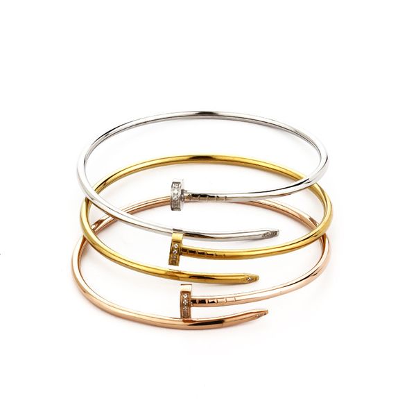 s925 sterling silver screw classic unique opening design couple bracelet gold women gift luxury quality jewelry brand wholesale, Black
s925 sterling silver screw classic unique opening design couple bracelet gold women gift luxury quality jewelry brand wholesale, Black
