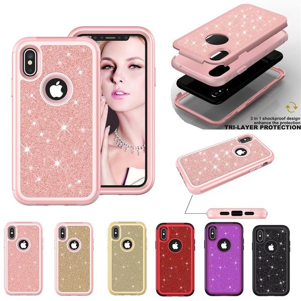 defender 3 in 1 hybrid soft tpu hard pc shockproof rugged glitter phone case for iphone 11 pro max 11 pro xr xs max 6 7 8 plus back cover
defender 3 in 1 hybrid soft tpu hard pc shockproof rugged glitter phone case for iphone 11 pro max 11 pro xr xs max 6 7 8 plus back cover