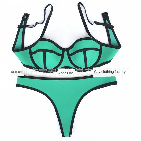 pure color steel lady thong pure swimsuit bikini color swimsuit steel lady thong bikini, White;black
pure color steel lady thong pure swimsuit bikini color swimsuit steel lady thong bikini, White;black