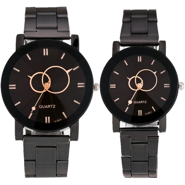 fashion men women couples alloy steel belt simple turntable pointer black design male female lovers dress quartz watches, Slivery;brown
fashion men women couples alloy steel belt simple turntable pointer black design male female lovers dress quartz watches, Slivery;brown