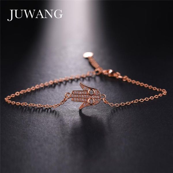 juwang fashion handmade diy bracelet jewelry cubic zircon pave setting palm shape charm copper chain bracelet for women girls, Golden;silver
juwang fashion handmade diy bracelet jewelry cubic zircon pave setting palm shape charm copper chain bracelet for women girls, Golden;silver