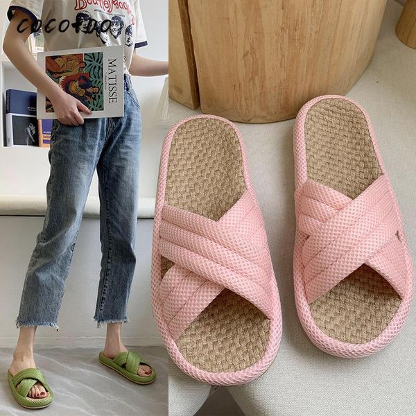 slippers linen female summer indoor home breathable deodorant thick bottom non-slip couple mute floor sandals and, Black
slippers linen female summer indoor home breathable deodorant thick bottom non-slip couple mute floor sandals and, Black