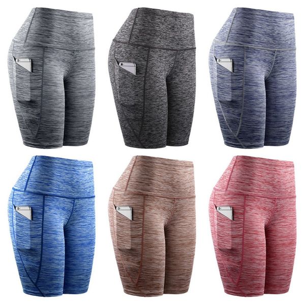 women middle waist yoga shorts slant pocket running training sports quick-drying tight-fitting stretch fitness shorts, White;red
women middle waist yoga shorts slant pocket running training sports quick-drying tight-fitting stretch fitness shorts, White;red