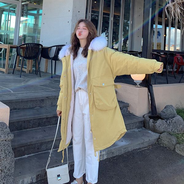 new female women winter hooded coat thickening plus velvet cotton winter jacket womens warm parkas for women winter, Black
new female women winter hooded coat thickening plus velvet cotton winter jacket womens warm parkas for women winter, Black