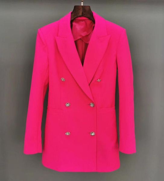 2019 autumn new female jacket women fashion luxury double breasted blazer coat ddxgz2, White;black
2019 autumn new female jacket women fashion luxury double breasted blazer coat ddxgz2, White;black