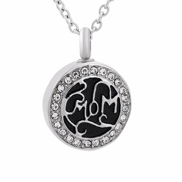 ijd9834 stainless steel cremation mom keepsake pendant for ashes urn memorial souvenir necklace for mother gift jewelry, Silver
ijd9834 stainless steel cremation mom keepsake pendant for ashes urn memorial souvenir necklace for mother gift jewelry, Silver