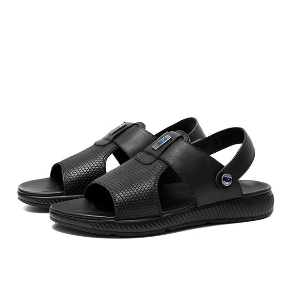 summer men leather sandals good quality men flats sandals comfortable casual big size 38-48 mens platform, Black
summer men leather sandals good quality men flats sandals comfortable casual big size 38-48 mens platform, Black