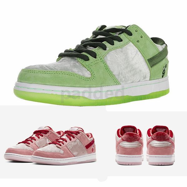 2020 new strangelove x sb dunk low dunk pink green velvet running shoes valentine's day women mens designer sport skateboard sneakers, White;red
2020 new strangelove x sb dunk low dunk pink green velvet running shoes valentine's day women mens designer sport skateboard sneakers, White;red
