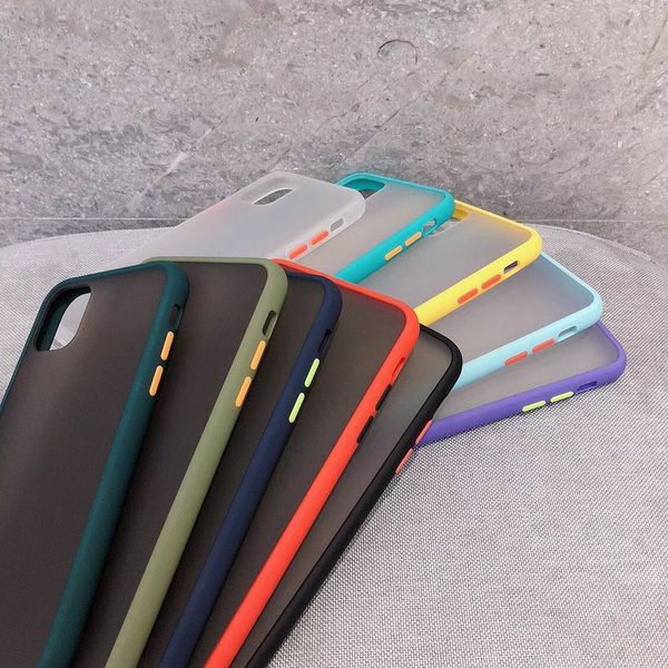 luxury designer phone case shockproof transparent matte frosted skin hybrid tpu pc armor cover for iphone 11 pro xs max xr x 8 7plus se s20
luxury designer phone case shockproof transparent matte frosted skin hybrid tpu pc armor cover for iphone 11 pro xs max xr x 8 7plus se s20