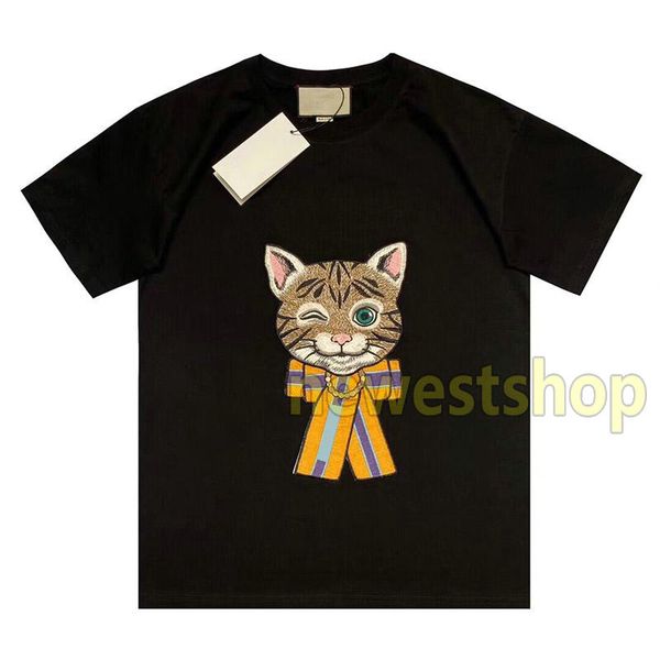 2020 новый летний роскошный модный high-end tee дизайнер блестки письмо печати футболка мужская вышивка кошка лук футболка женские футболки, White;black
2020 новый летний роскошный модный high-end tee дизайнер блестки письмо печати футболка мужская вышивка кошка лук футболка женские футболки, White;black