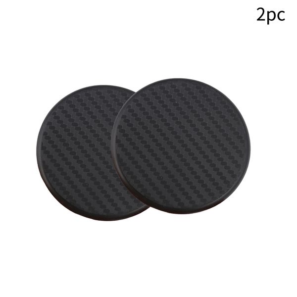 2pcs interior auto non slip car accessories protective silicone anti dust round black water cup slot practical washable look mat
2pcs interior auto non slip car accessories protective silicone anti dust round black water cup slot practical washable look mat