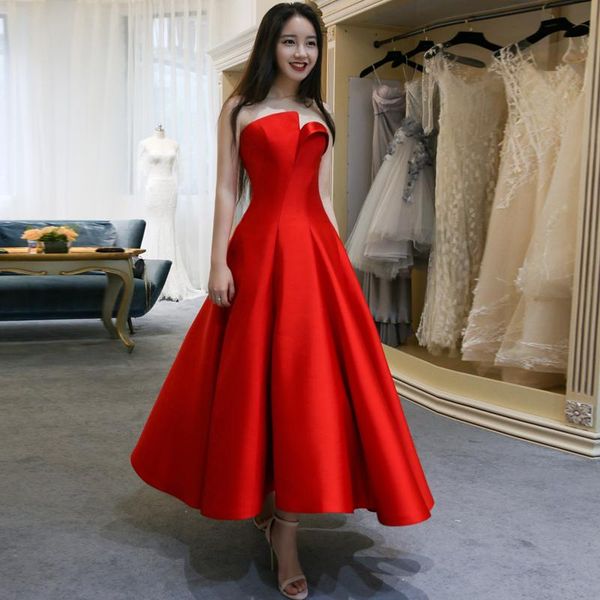 new arrival lady cocktail dresses strapless evening dress homecoming dresses women a line prom gowns red color tea-length 52, Black
new arrival lady cocktail dresses strapless evening dress homecoming dresses women a line prom gowns red color tea-length 52, Black