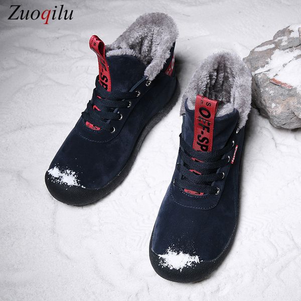 waterproof non-slip ankle snow boots winter cotton shoes men winter warm plus velvet shoes, Black
waterproof non-slip ankle snow boots winter cotton shoes men winter warm plus velvet shoes, Black