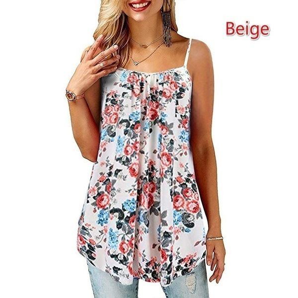 februaryfrost plus size women spaghetti strap tank cami flower print sleeveless summer, White
februaryfrost plus size women spaghetti strap tank cami flower print sleeveless summer, White