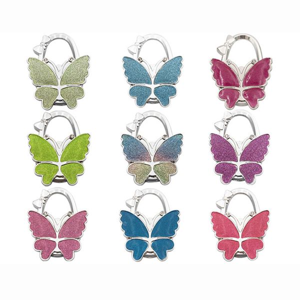 vj portable butterfly bag hanger metal crystal bling purse hook table handbag holder hook for women gifts, Black
vj portable butterfly bag hanger metal crystal bling purse hook table handbag holder hook for women gifts, Black