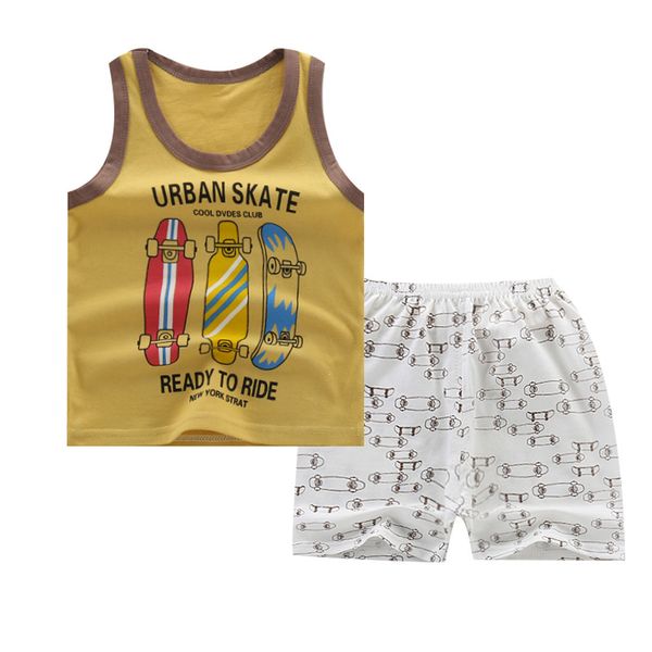 2020 new fashion summer clothes suits toddler boys baby 2pcs kids girls cartoon vest shorts clothes set vetement enfant
2020 new fashion summer clothes suits toddler boys baby 2pcs kids girls cartoon vest shorts clothes set vetement enfant