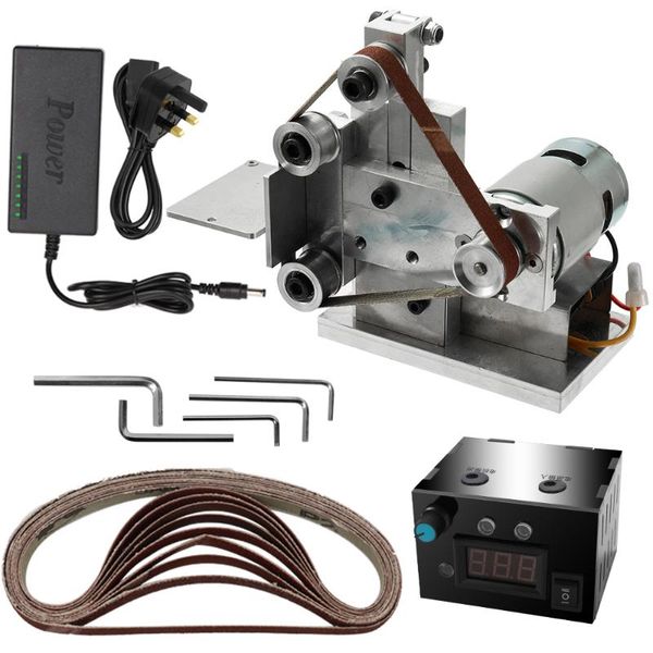 multifunctional grinder mini electric belt sander diy polishing grinding machine cutter edges sharpener
multifunctional grinder mini electric belt sander diy polishing grinding machine cutter edges sharpener