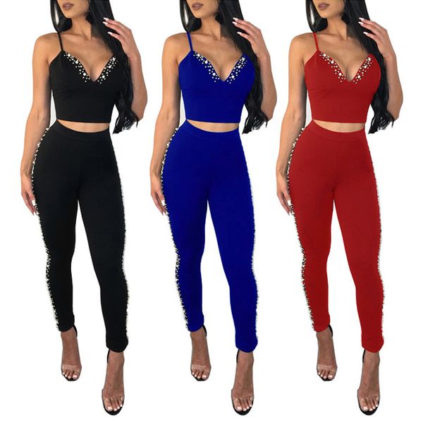 redcore 2 piece set women summer backless sling +trousers ladies plus size clothes women fashion short set s-xxl tz073, White
redcore 2 piece set women summer backless sling +trousers ladies plus size clothes women fashion short set s-xxl tz073, White