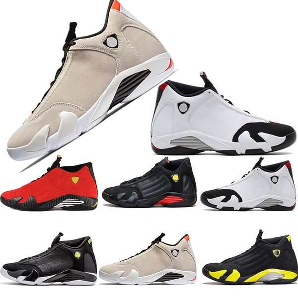 Quality 14 14s Black Toe Fusion Varsity Red Suede Thunder Men Basketball Shoes Cool Grey DMP Candy Cane Sneakers With box
Quality 14 14s Black Toe Fusion Varsity Red Suede Thunder Men Basketball Shoes Cool Grey DMP Candy Cane Sneakers With box