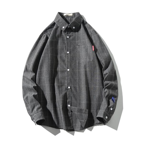 5xl casual men plaid shirt autumn men dress shirts fashion long sleeve slim fit cotton male shirt y2054, White;black
5xl casual men plaid shirt autumn men dress shirts fashion long sleeve slim fit cotton male shirt y2054, White;black