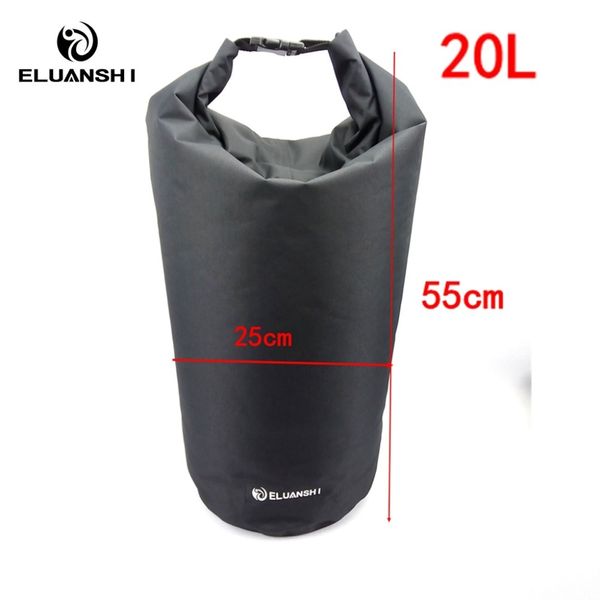 

20l new dry waterproof bag kayak in rowing boats surfing accessories marine water sports drifting swimming pool diving mask surf